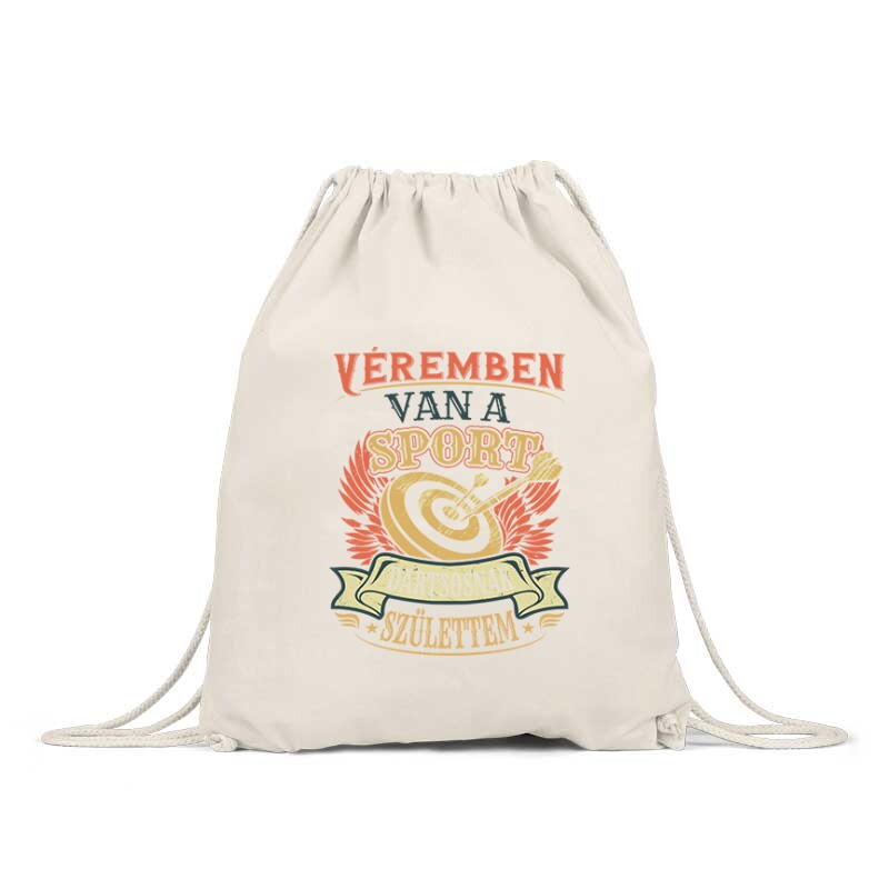 Véremben van a sport (darts) Hátizsák