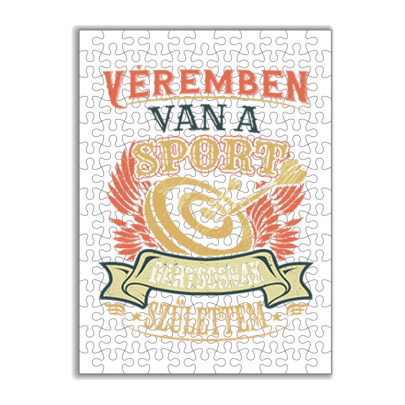 Véremben van a sport (darts) Puzzle