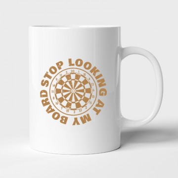 Stop looking at my board Bögre