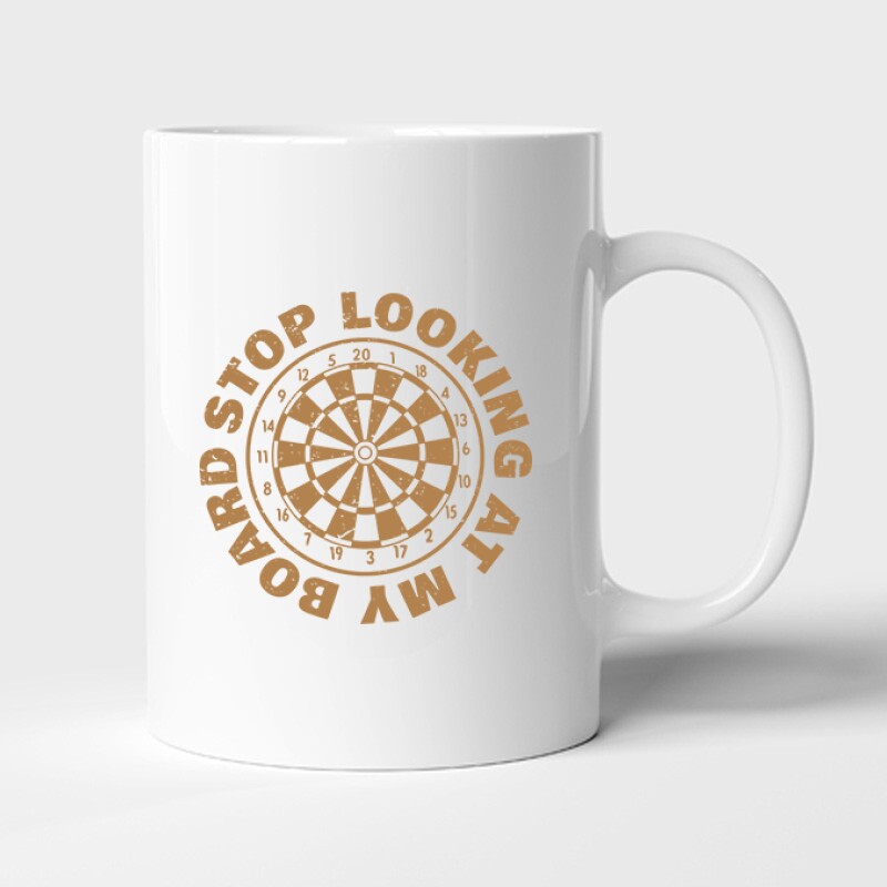 Stop looking at my board Bögre