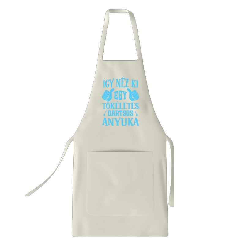 Tökéletes dartsos anyuka Kötény