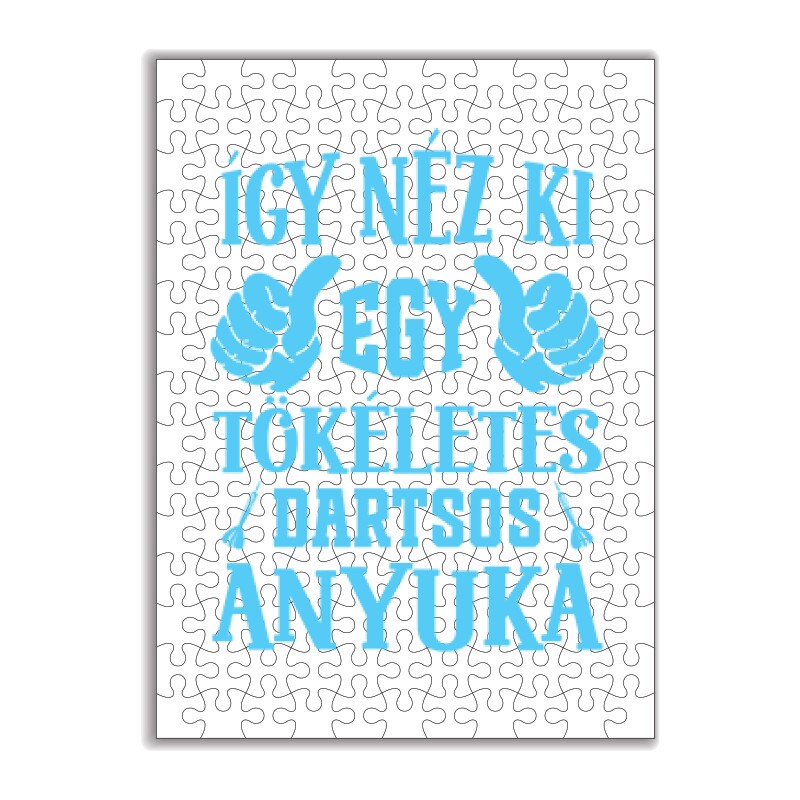 Tökéletes dartsos anyuka Puzzle