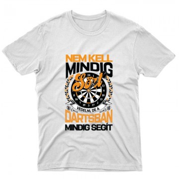 Sört a dartshoz Unisex Póló