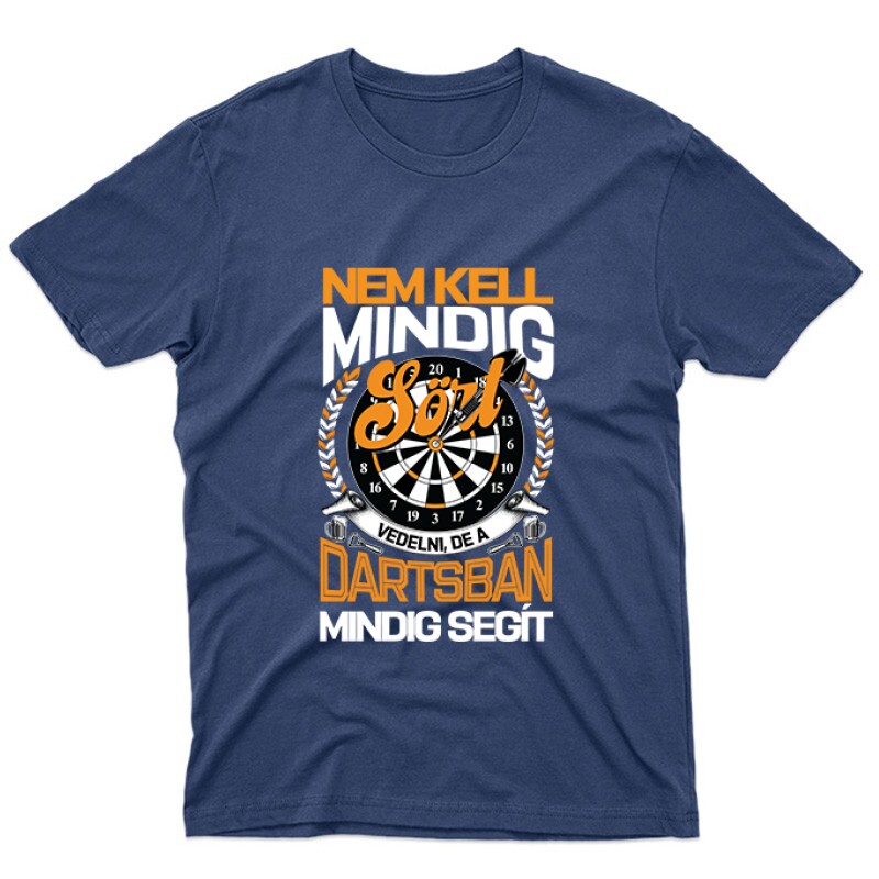 Sört a dartshoz Unisex Póló