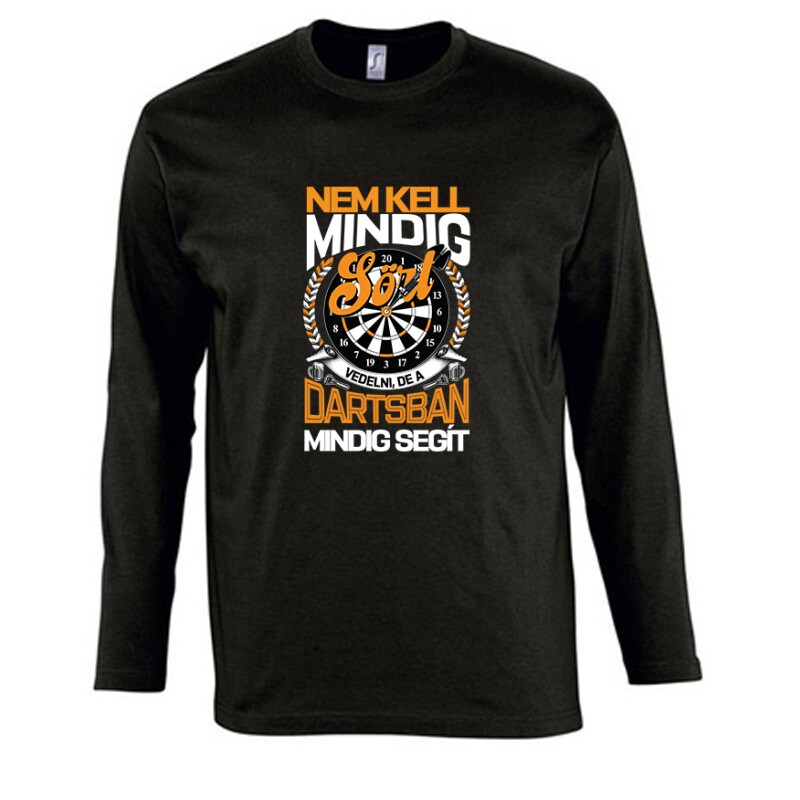 Sört a dartshoz Hosszú Ujjú Póló