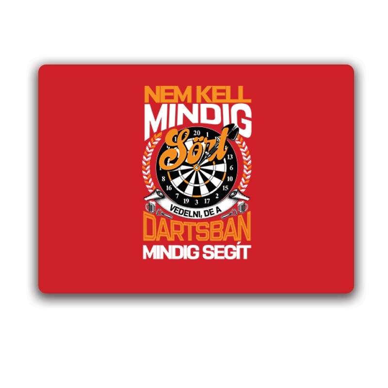 Sört a dartshoz Egérpad