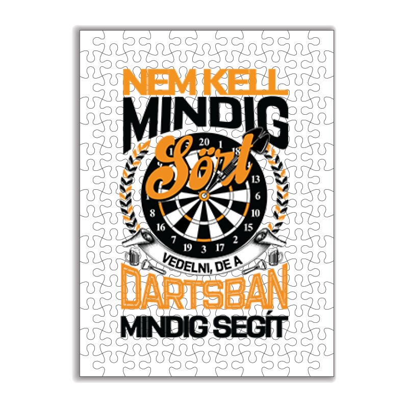 Sört a dartshoz Puzzle