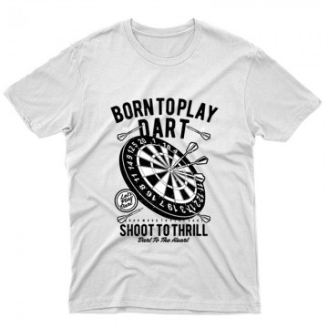 Born to play darts Unisex Póló