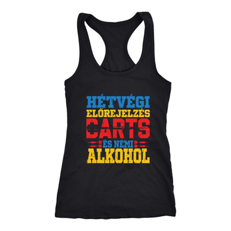 Hétvégi előrejelzés darts Női Trikó