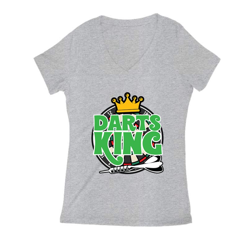Darts King Női V Kivágott póló