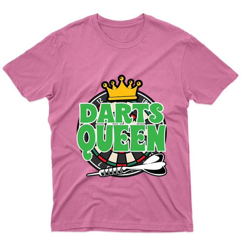 Darts Queen Unisex Póló