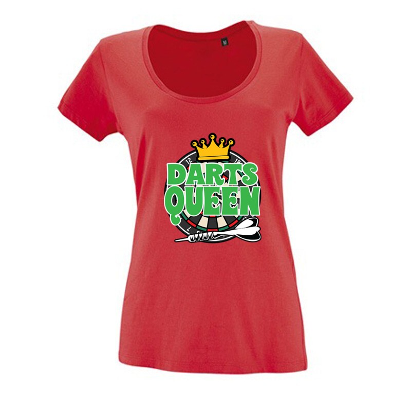 Darts Queen Női O Nyakú Póló