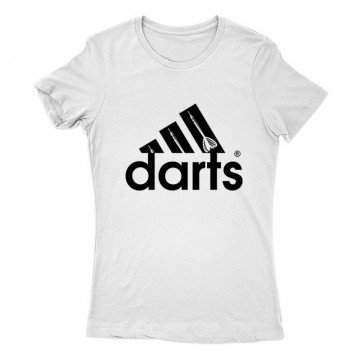Darts Felirat Női Póló