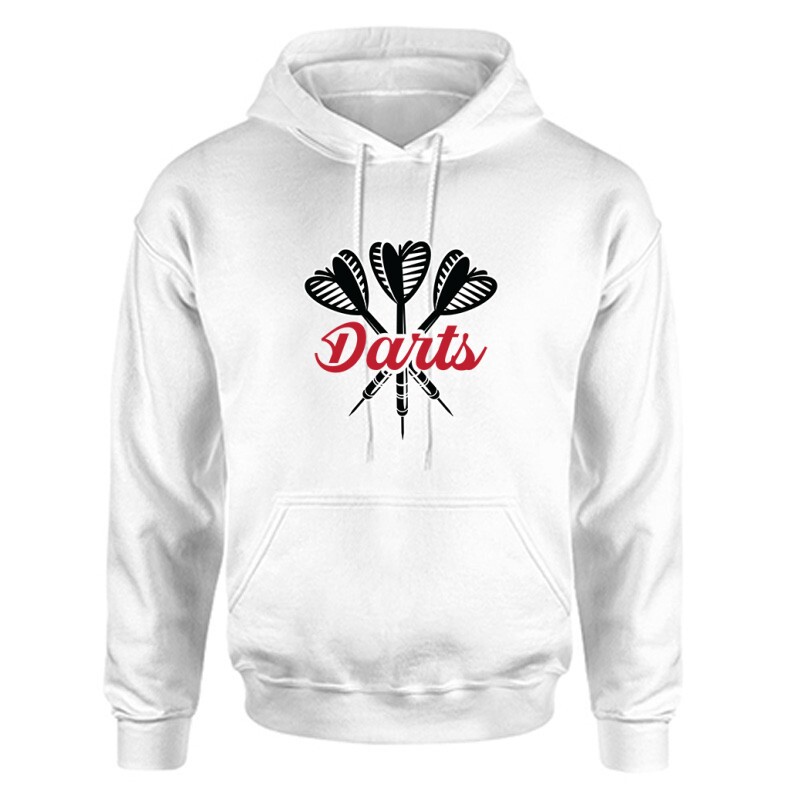 Darts Unisex Kapucnis Pulcsi