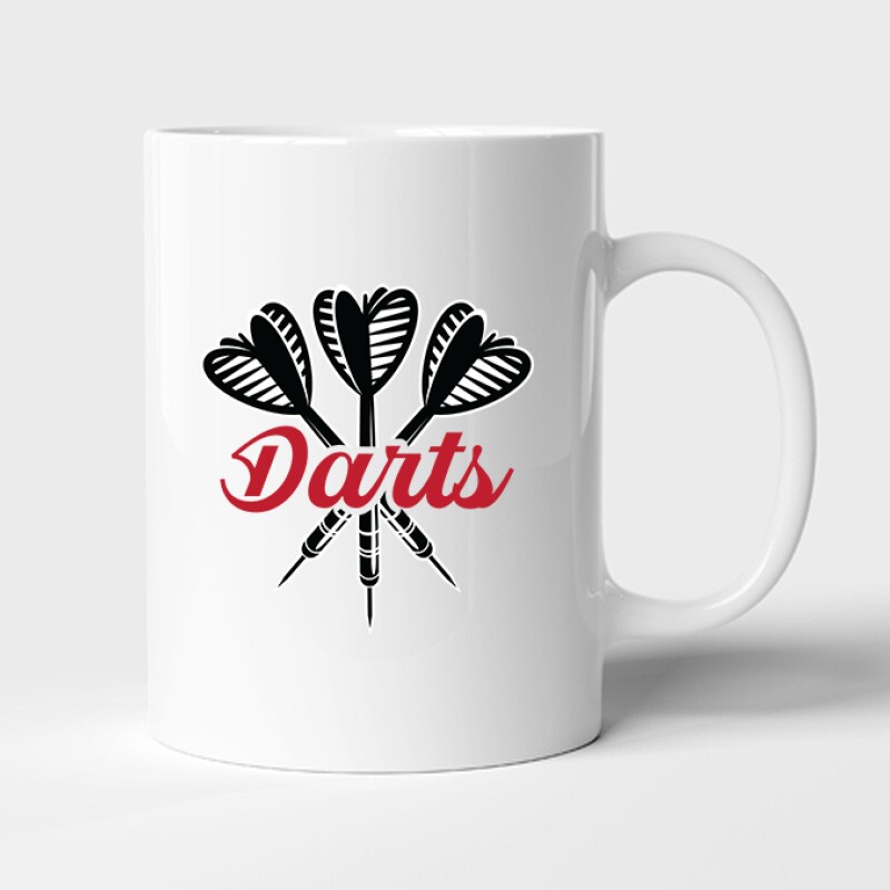 Darts Bögre