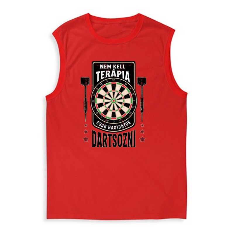 Nem kell terápia - darts Férfi Trikó