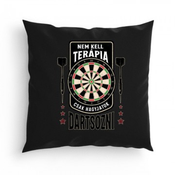 Nem kell terápia - darts Párna