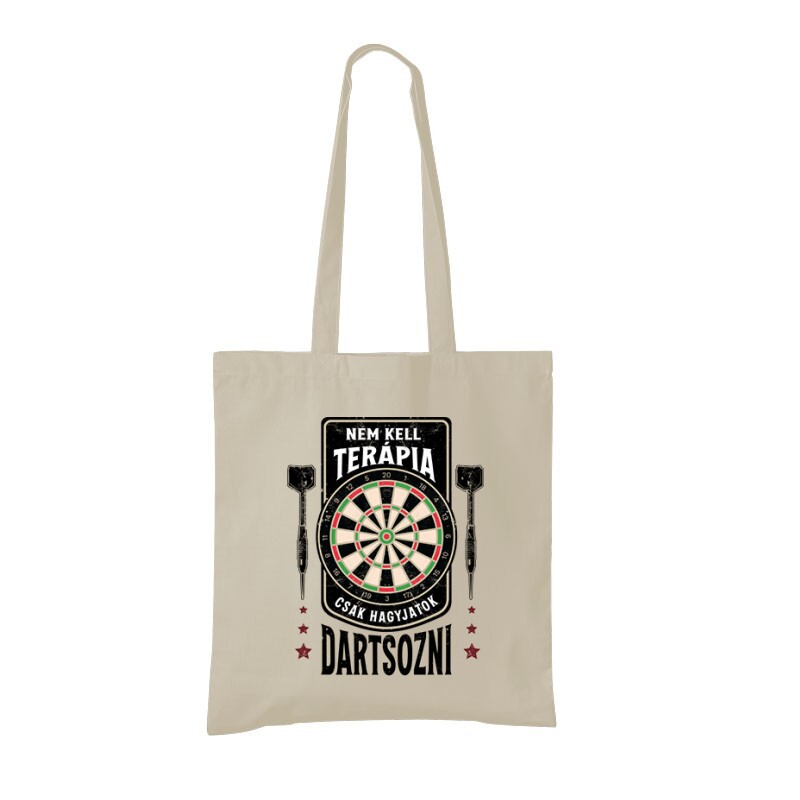 Nem kell terápia - darts Bevásárló Táska