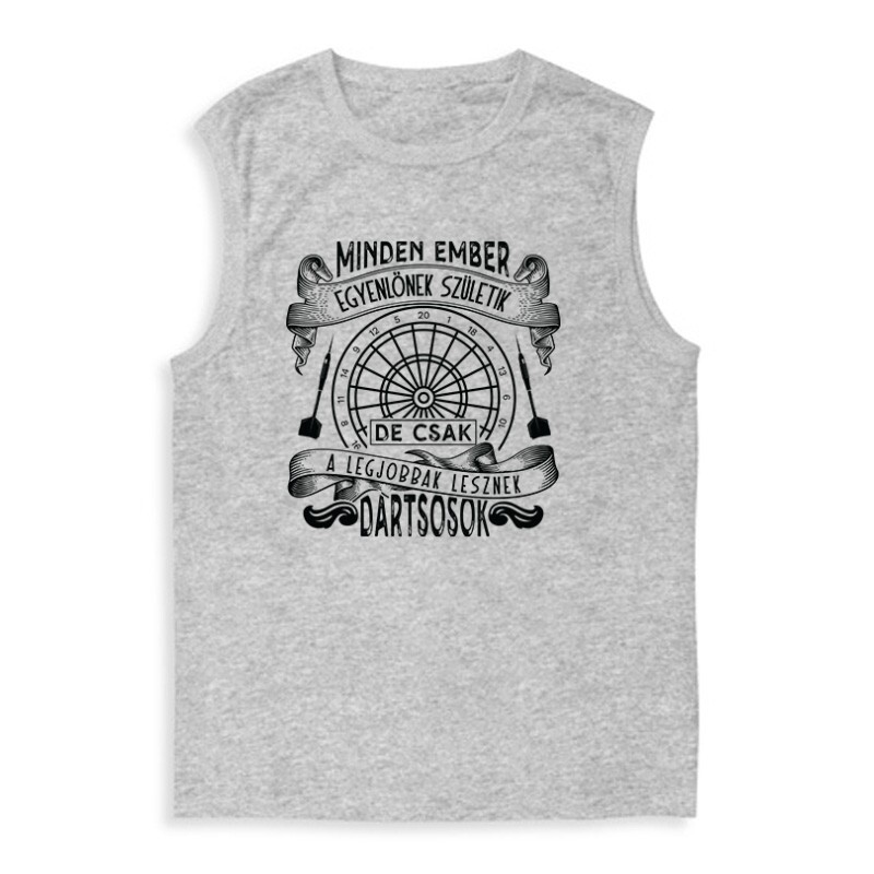 Minden ember egyenlőnek születik - darts Férfi Trikó