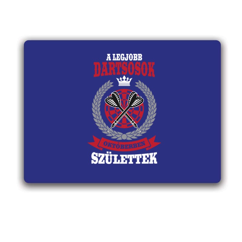 A legjobb dartsosok októberben születtek Egérpad