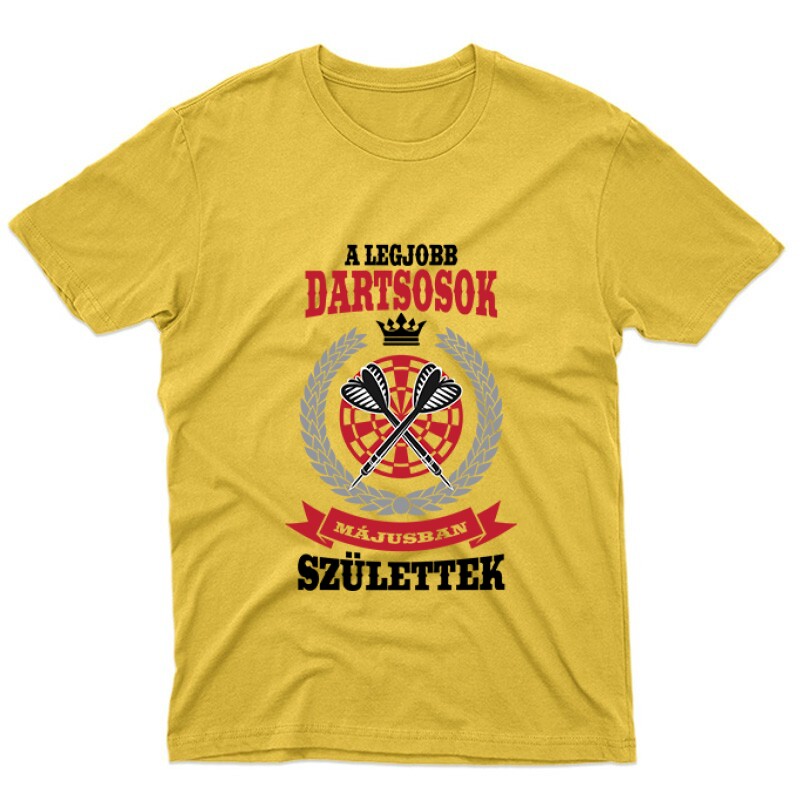 A legjobb dartsosok májusban születtek Unisex Póló