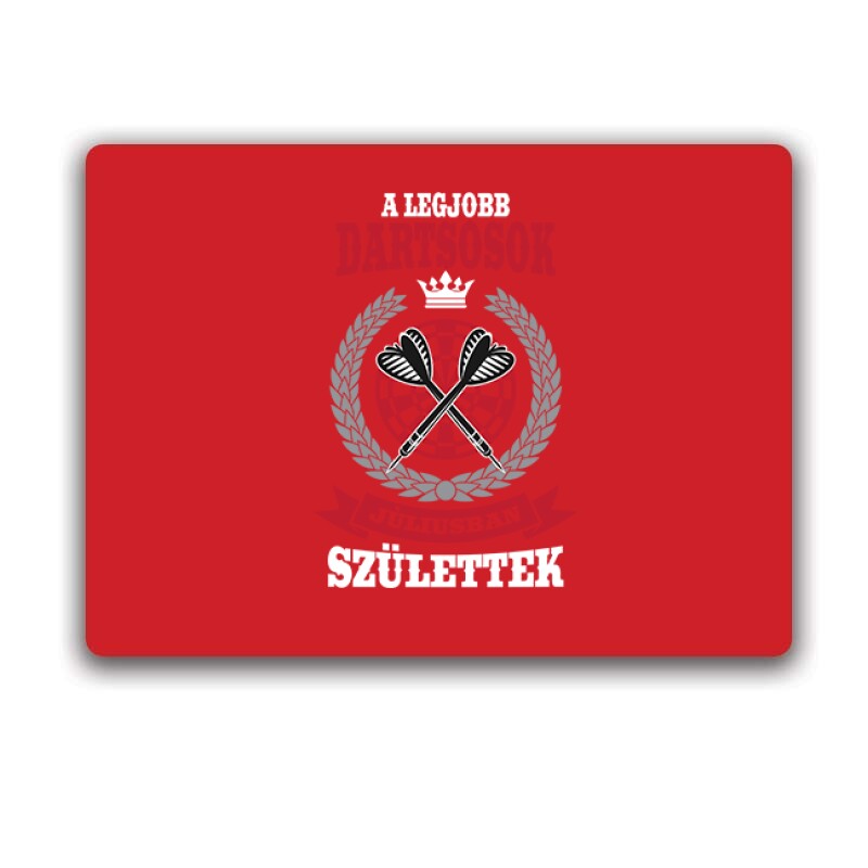 A legjobb dartsosok júliusban születtek Egérpad