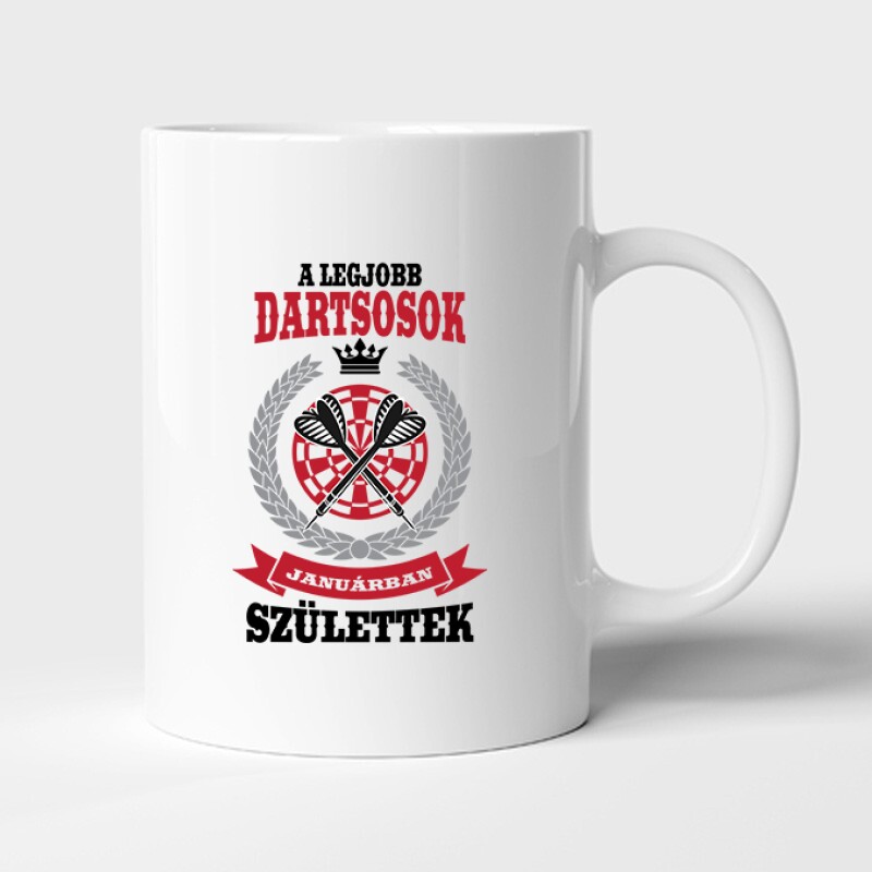 A legjobb dartsosok januárban születtek Bögre