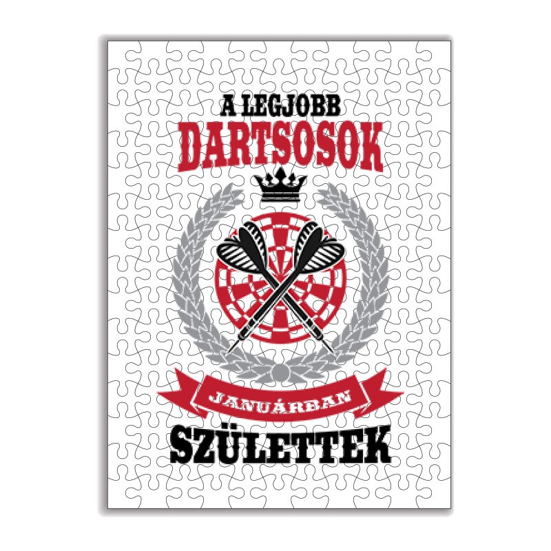 A legjobb dartsosok januárban születtek Puzzle