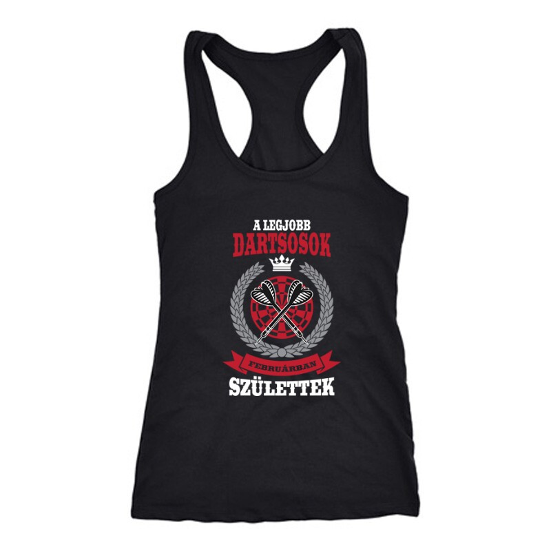 A legjobb dartsosok februárban születtek Női Trikó