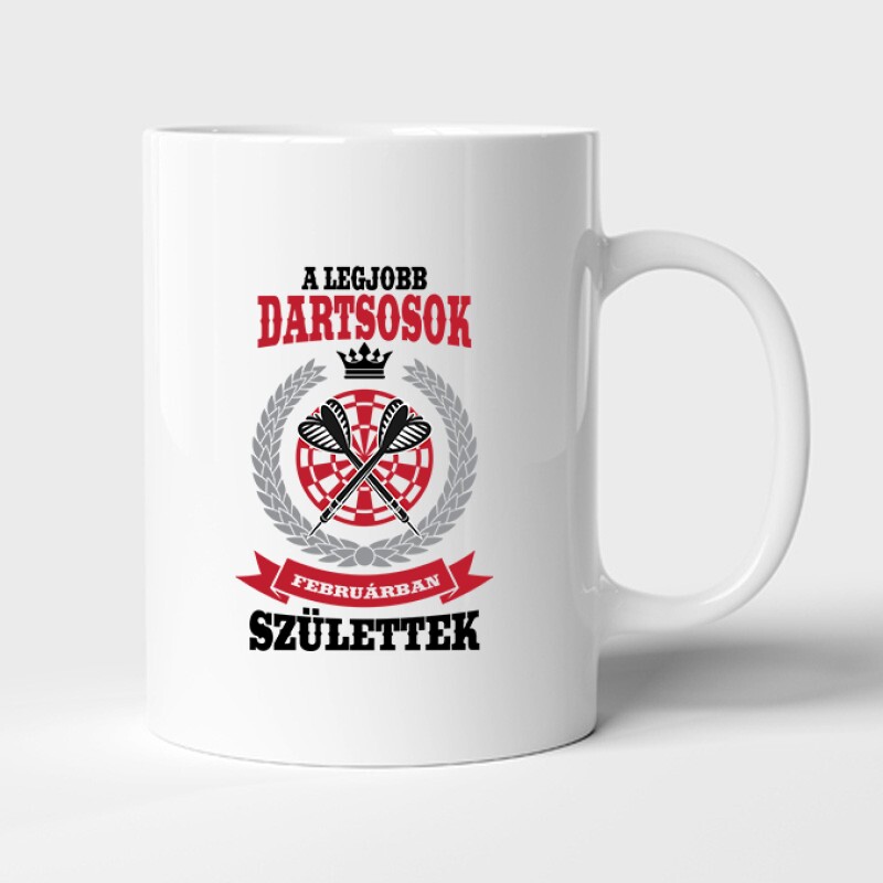 A legjobb dartsosok februárban születtek Bögre