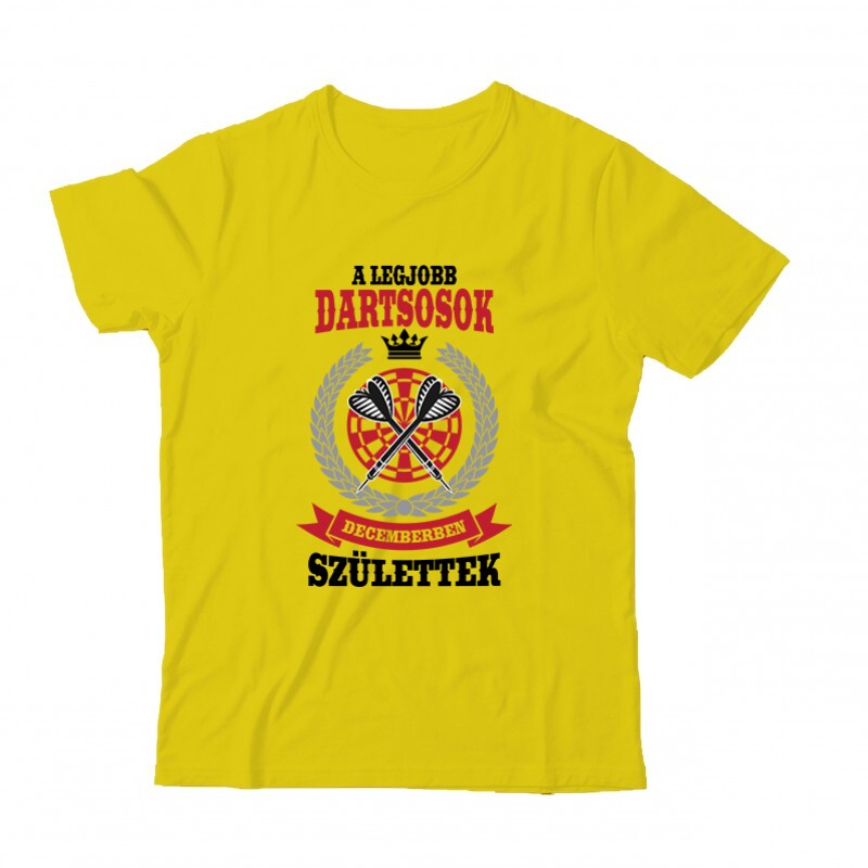 A legjobb dartsosok decemberben születtek Gyermek Póló