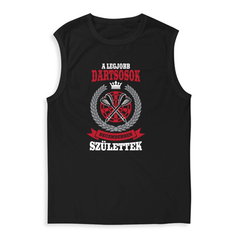 A legjobb dartsosok decemberben születtek Férfi Trikó