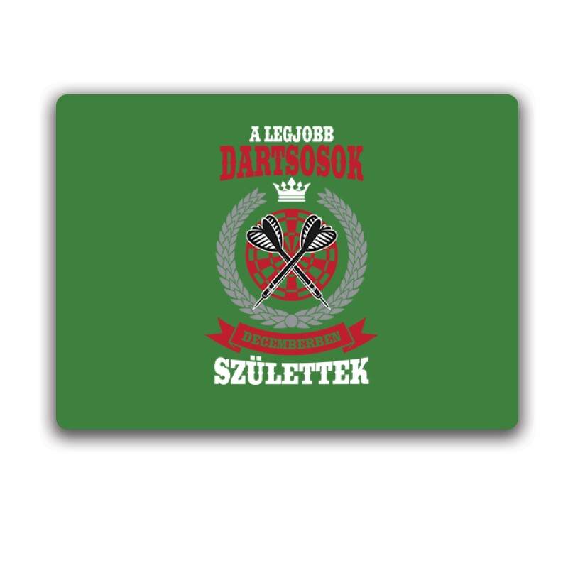 A legjobb dartsosok decemberben születtek Egérpad