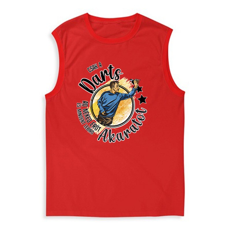 Csak a darts ad neked erőt Férfi Trikó