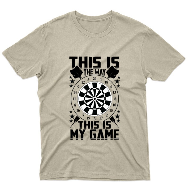 This is my game - darts Unisex Póló