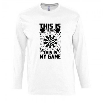 This is my game - darts...