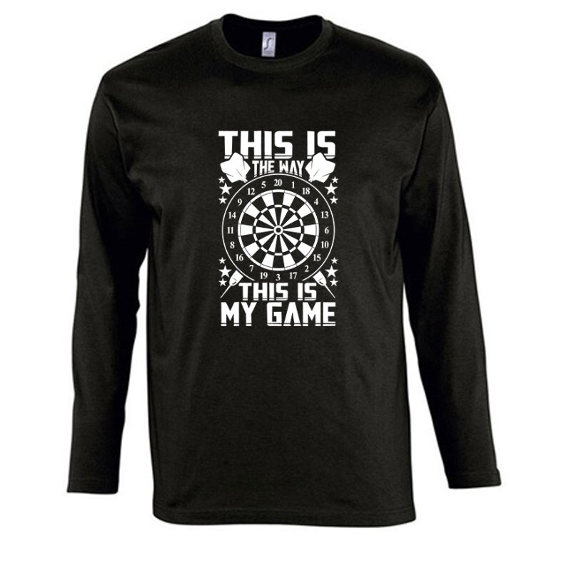 This is my game - darts Hosszú Ujjú Póló