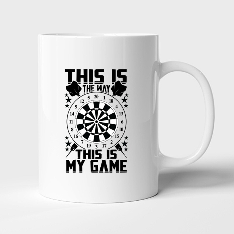 This is my game - darts Bögre