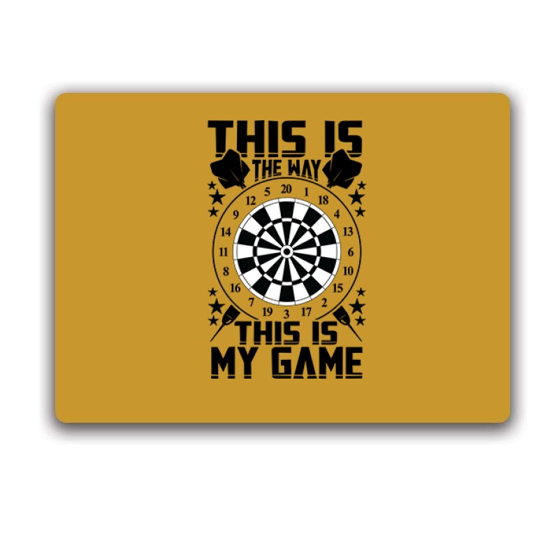 This is my game - darts Egérpad