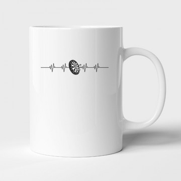 Darts Szívritmus Bögre