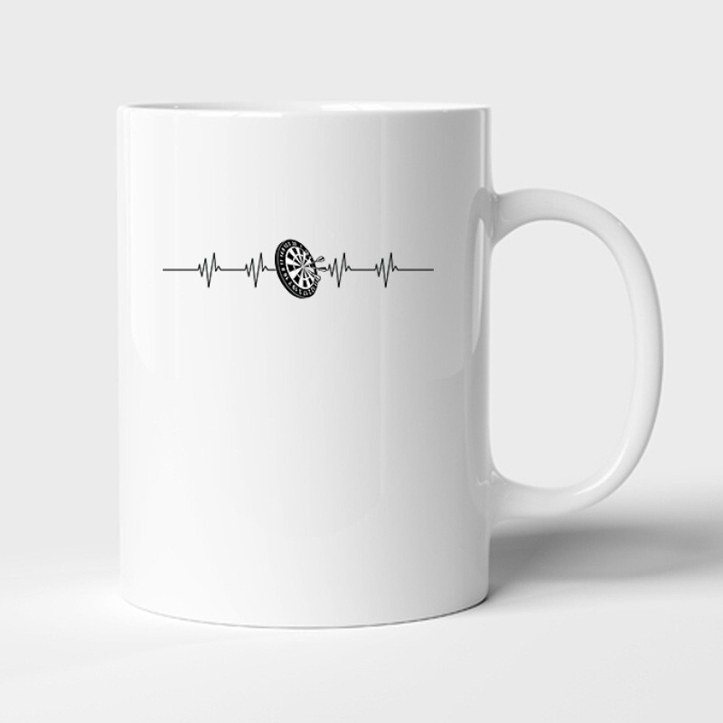 Darts Szívritmus Bögre