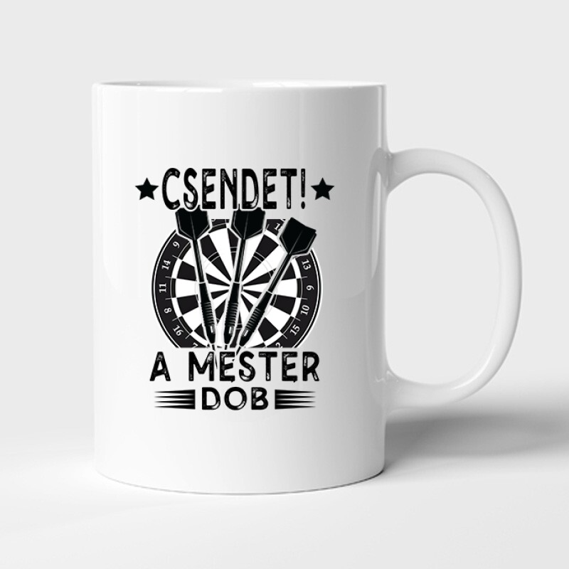 Csendet! A mester dob Bögre