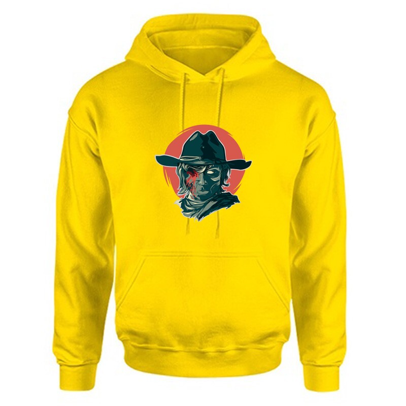 Carl Zombie Unisex Kapucnis Pulcsi