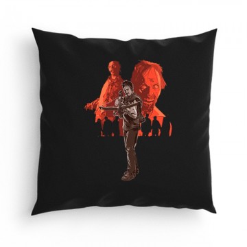 Daryl with zombie Párna