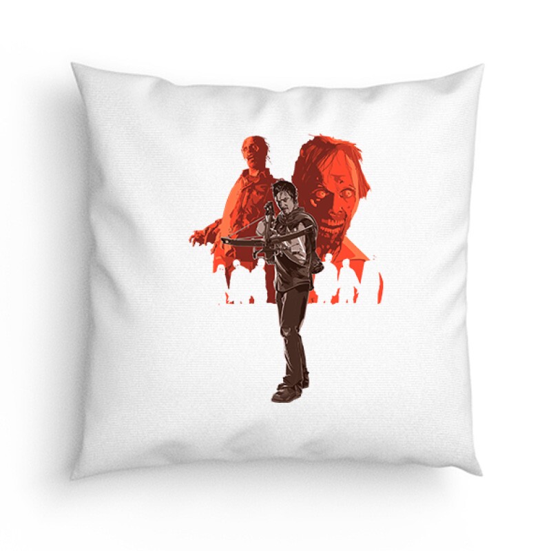 Daryl with zombie Párna