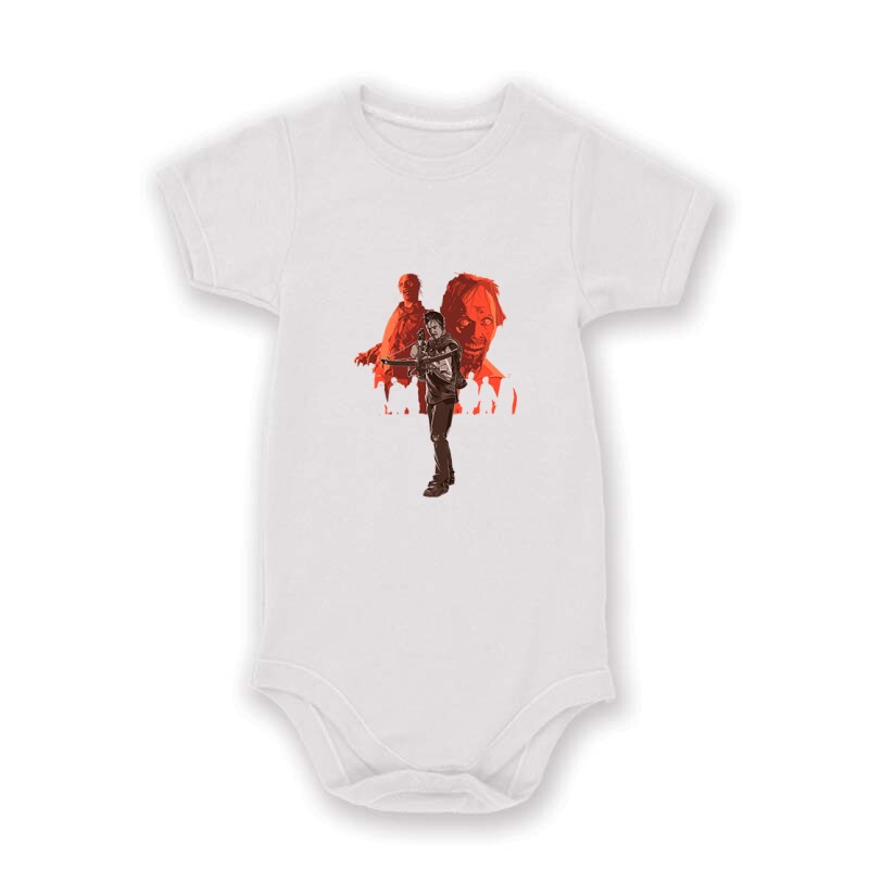 Daryl with zombie Baby Body
