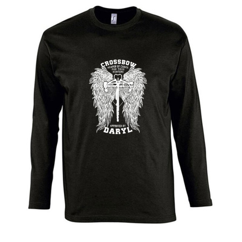 Crossbow daryl Hosszú Ujjú Póló