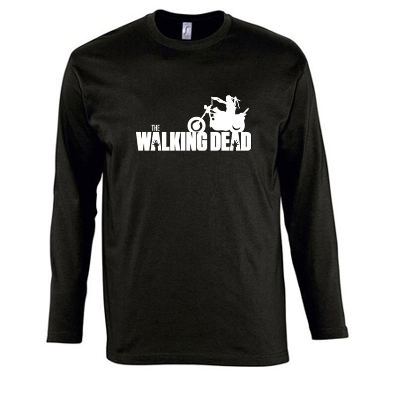 Walking dead logo Daryl Hosszú Ujjú Póló