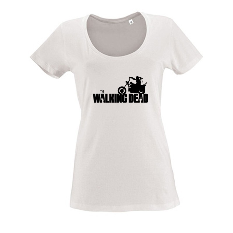 Walking dead logo Daryl Női O Nyakú Póló
