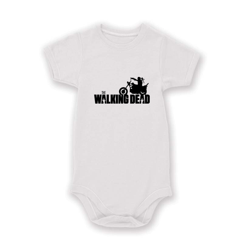 Walking dead logo Daryl Baby Body